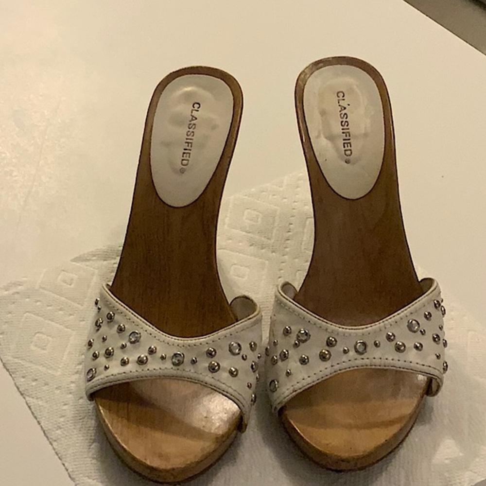 Classified brand ,heels slides vintage 2003 ish